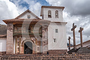 The church of San Pedro ApÃÂ³stol in Andahuaylillas, Peru, known as Ã¢â¬ÅThe Sistine Chapel of the AndesÃ¢â¬Â photo